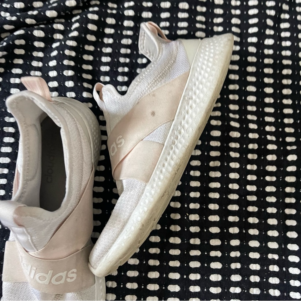Adidas pure motion adapt sneakers shoes metallic cream blush - Picture 2 of 7